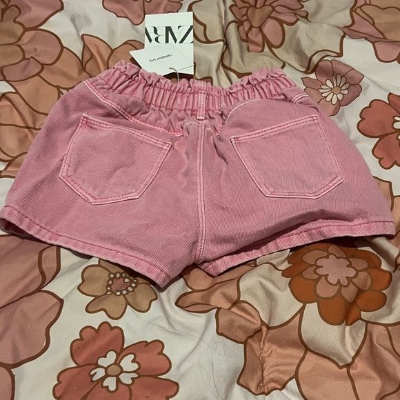 (NWT) zara garment dye shorts - Picture 3 of 5